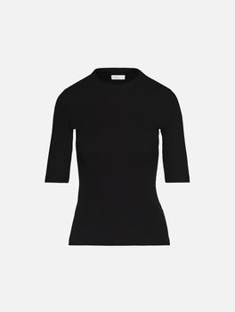 ROSETTA GETTY, ROSETTA GETTY | Cropped Sleeve T-Shirt商品图片 