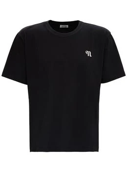 推荐Nanushka Reece Logo Embroidered T-Shirt商品