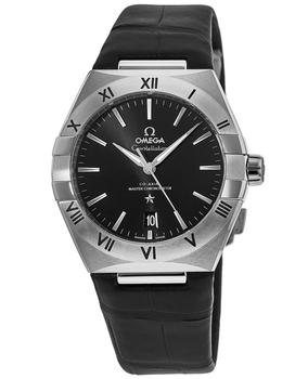 欧米茄星座怎么样, Omega | Omega Constellation Co-Axial Master Chronometer Black Dial Black Leather Strap Men's Watch 131.13.39.20.01.001商品图片 7.5折