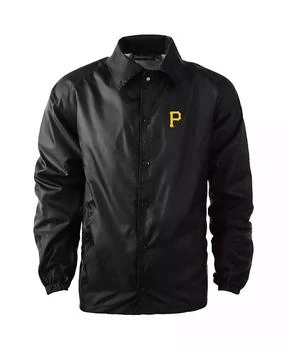 Dunbrooke | Men's Pittsburgh Pirates Coach's Raglan Full-Snap Windbreaker Jacket,商家Macy's,价格¥374