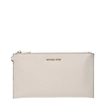 Michael Kors | Michael Kors Beige Leather Clutch Bags,商家Siebentaschen,价格¥1462