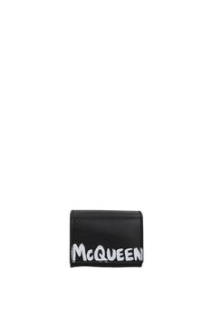 商品Alexander McQueen | Gift ideas airpods case second generation Leather Black White,商家Wanan Luxury,价格¥1074图片