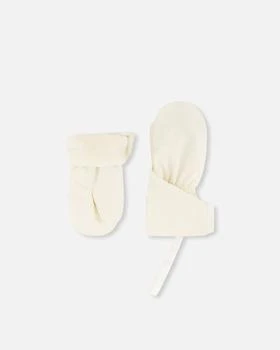 Deux par Deux | Lined Baby Mittens White Asparagus,商家Premium Outlets,价格¥266