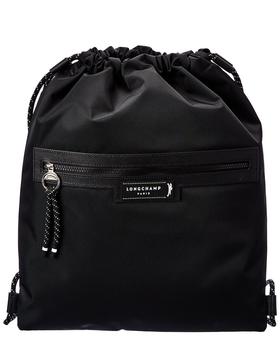 Longchamp | Longchamp Green Drawstring Nylon Backpack商品图片,8折