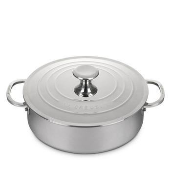 商品Le Creuset | 4.5 Qt. Stainless Steel Rondeau,商家Bloomingdale's,价格¥2179图片