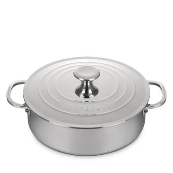 Le Creuset | 4.5 Qt. Stainless Steel Rondeau,商家Bloomingdale's,价格¥2151