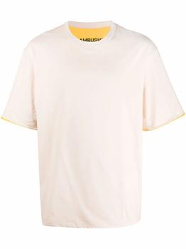 推荐Ambush Men's  Yellow Cotton T Shirt商品