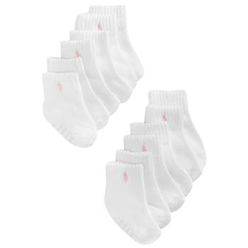商品Ralph Lauren | Ralph Lauren Baby Girls Sport Socks, Pack of 6,商家Macy's,价格¥154图片