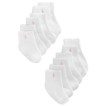 Ralph Lauren | Ralph Lauren Baby Girls Sport Socks, Pack of 6 