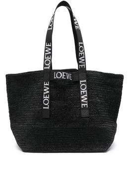 Loewe | LOEWE - Fold Shopper Raffia Tote Bag 独家减免邮费