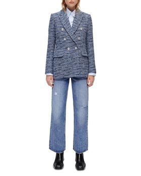maje外套, Maje | Volly Tweed Double Breasted Jacket商品图片 7.5折