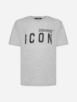 推荐Icon logo cotton-blend t-shirt商品