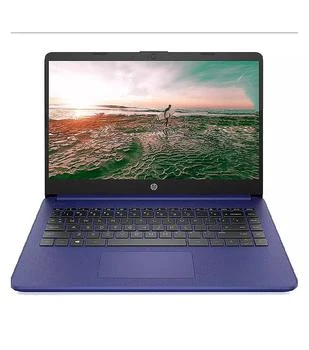 HP | 14" Laptop Intel Celeron 4GB RAM 64GB SSD Storage Windows 10 - Indigo Blue,商家Macy's,价格¥1765