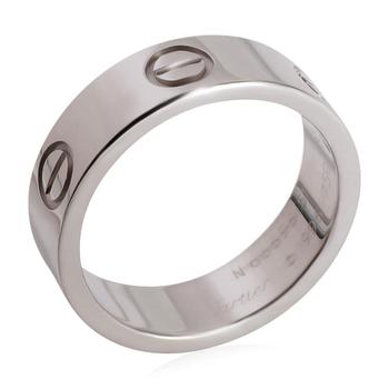 卡地亚戒指价格, [二手商品] Cartier | Pre-Owned Cartier Love Ring in 18k White Gold商品图片 9.3折