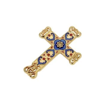 2028 | Symbols of Faith Enamel Cross Brooch,商家Macy's,价格¥637