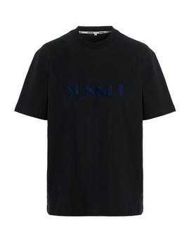 SUNNEI | Sunnei logo-Embroidered Crewneck T-Shirt商品图片,5.5折起