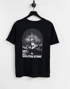 Volcom是什么牌子, Volcom | Volcom Voltrip oversized t shirt in black商品图片 5折