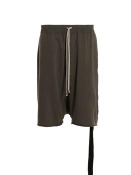 Rick Owens是什么牌子, Rick Owens | Rick Owens DRKSHDW Knee-Length Drawstring Shorts商品图片 7.2折