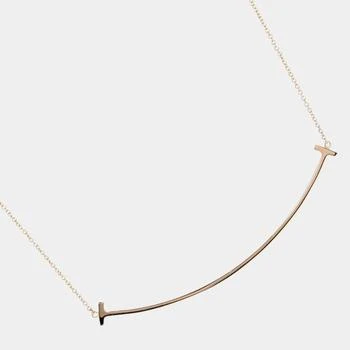 [二手商品] Tiffany & Co. | Tiffany & Co. T Smile Large 18K Rose Gold Necklace 独家减免邮费