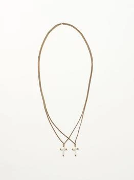 推荐Dsquared2 metal necklace with enamelled pendants商品