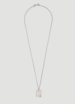 推荐Tarot Moon Pendant Necklace in Silver商品