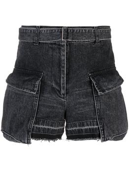 推荐SACAI - Cargo Denim Shorts商品