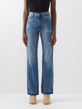 推荐1977 high-rise bootcut jeans商品