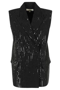 Michael Kors | Michael Michael Kors Sequin Embellished Tailored Gilet 5.9折, 独家减免邮费