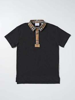 burberry t恤, Burberry | Burberry Johanne polo t-shirt with check detail商品图片 