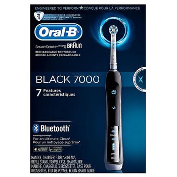 商品7000 SmartSeries Power Rechargeable Bluetooth Toothbrush Powered by Braun图片