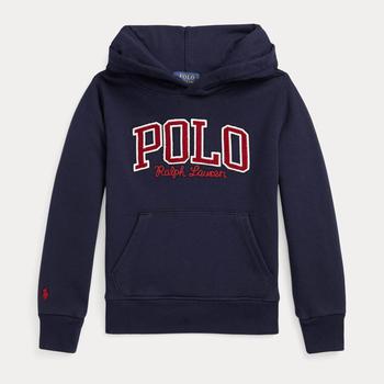 推荐Polo Ralph Lauren Boys’ Logo Detail Cotton-Blend Jersey Hoodie商品
