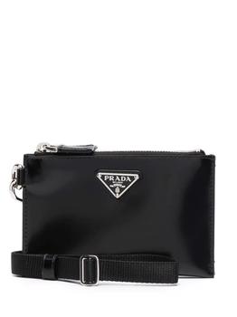 Prada | PRADA logo plaque zip-up wallet商品图片,7.6折