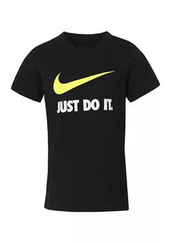 NIKE | Boys 4-7 Swoosh Just Do It Short Sleeve T Shirt商品图片,7.5折