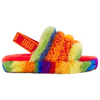ugg童鞋, UGG | UGG Fluff Yeah Slide - Girls' Grade School商品图片 