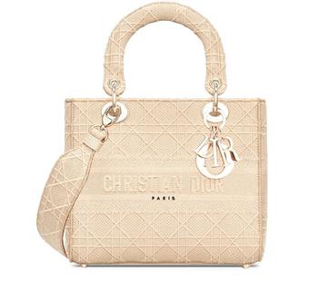 推荐Lady Dior 中号帆布包商品