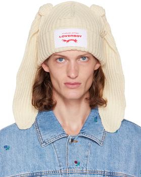 Charles Jeffrey Loverboy | Off-White Chunky Rabbit Beanie商品图片,独家减免邮费