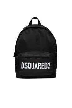 DSQUARED2 | Dsquared2 Kids Logo-Embroidered Zipped Backpack,商家Cettire,价格¥1881
