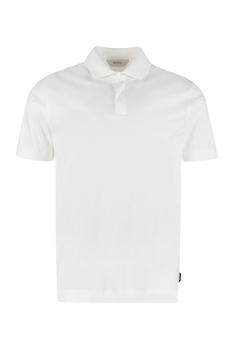 zegna, Zegna | Z Zegna Buttoned Short-Sleeved Polo Shirt商品图片 7.6折