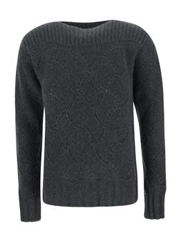 DRUMOHR | Grey Cashmere Pullover商品图片,额外7.5折, 额外七五折