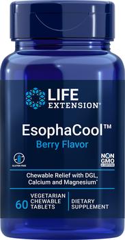 商品Life Extension EsophaCool™ (60 Vegetarian Chewable Tablets)图片