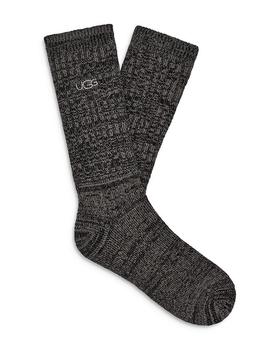 ugg男, UGG | Trey Rib Knit Crew Socks商品图片 