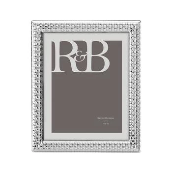 Reed & Barton | Watchband Silver Photo Frame, 8" x 10",商家Macy's,价格¥674