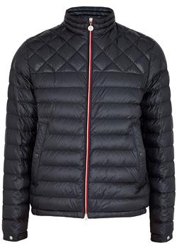 moncler男, Moncler | Benamou navy quilted shell jacket商品图片 
