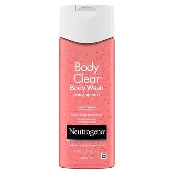 Neutrogena | Body Clear Wash Salicylic Acid Acne Treatment Pink Grapefruit,商家Walgreens,价格¥74