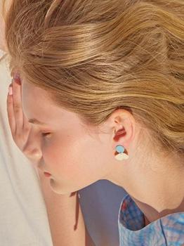 商品Bpb | Little Mermaid Small Earring Milk,商家W Concept,价格¥395图片