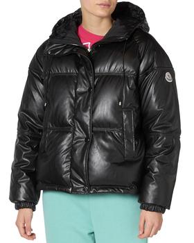 女士盟可睐, Moncler | Clarabide Faux Leather Down Puffer Jacket商品图片 