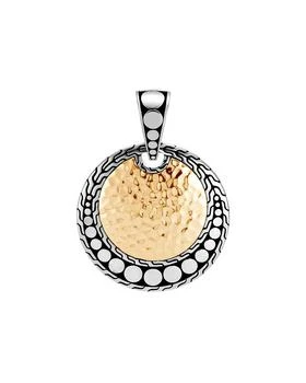 John Hardy | Sterling Silver & 18K Yellow Gold Dot Pendant,商家Bloomingdale's,价格¥6697