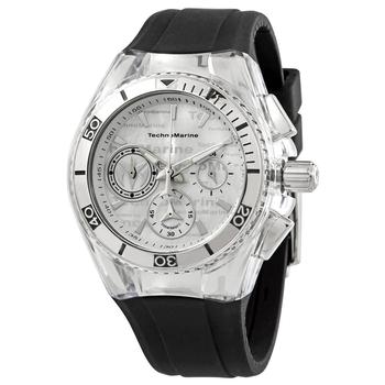 推荐Cruise Star Chronograph Quartz White and Silver Dial Watch TM-120027商品