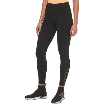 推荐Women's Performance High-Waist Metallic-Logo 7/8 Leggings商品