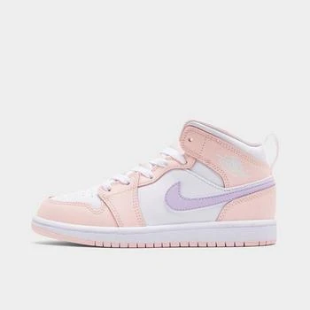 Jordan | Girls' Little Kids' Air Jordan Retro 1 Mid Casual Shoes,商家Finish Line,价格¥576